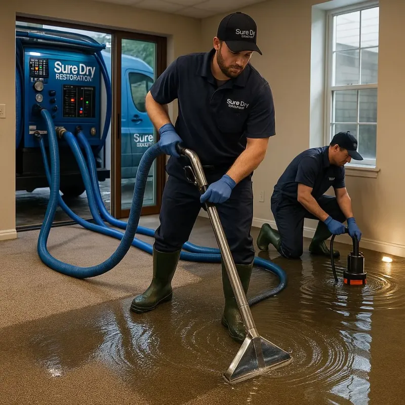 Water Extraction and Removal process in Marquette County, MI